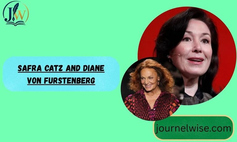 Safra Catz and Diane von Furstenberg