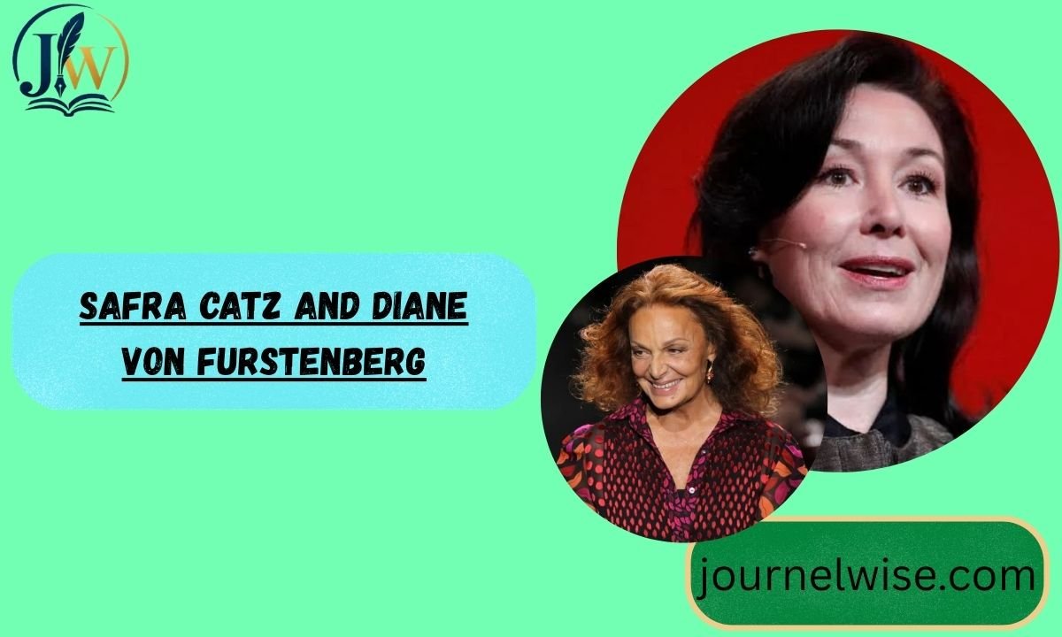 Safra Catz and Diane von Furstenberg