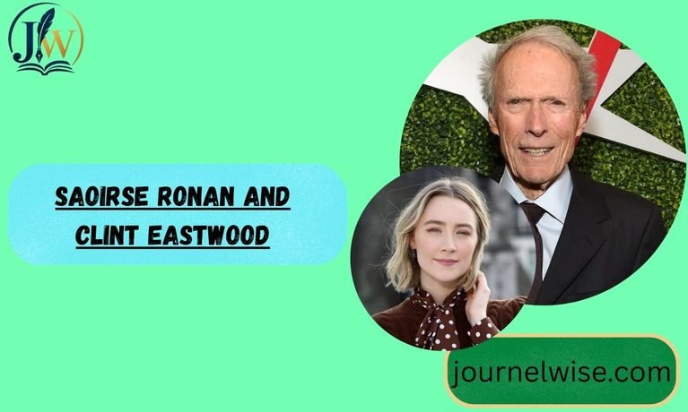 Saoirse Ronan and Clint Eastwood